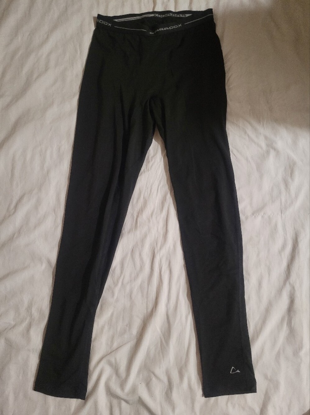 Paradox Black Men's Stretch Base Layer Leggings